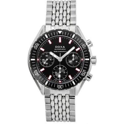 Doxa Sub 200 C-Graph II Sharkhunter Black Dial Automatic Diver's 797.10.101.10 200M Men's Watch