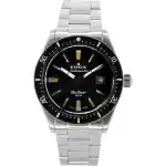 Edox Skydiver Limited Edition Black Dial Automatic Diver's 80126357RNMNIRB 300M Men's Watch