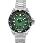 Edox Neptunian Grande Reserve Date Green Dial Automatic Diver's 80801 3VM VDN 300M Men's Watch