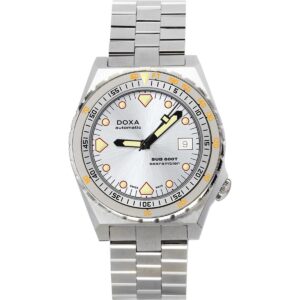 Doxa SUB 600T Searambler Stainless Steel Silver Dial Automatic Diver's 862.10.021.10 600M Men's Watch