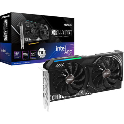 ASRock Intel Arc B570 Challenger OC 10GB GDDR6 160-BIT Graphics Card