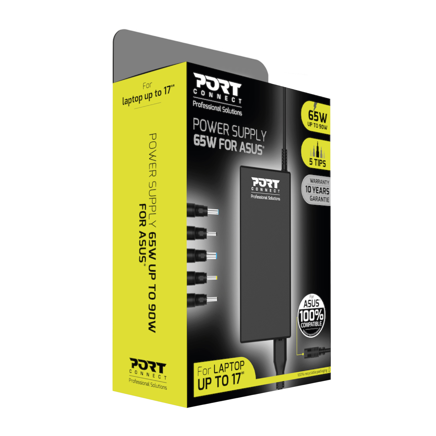 Port Connect 65W Notebook Adapter Asus 5 Port Connect 65W Notebook Adapter Asus - Image 5