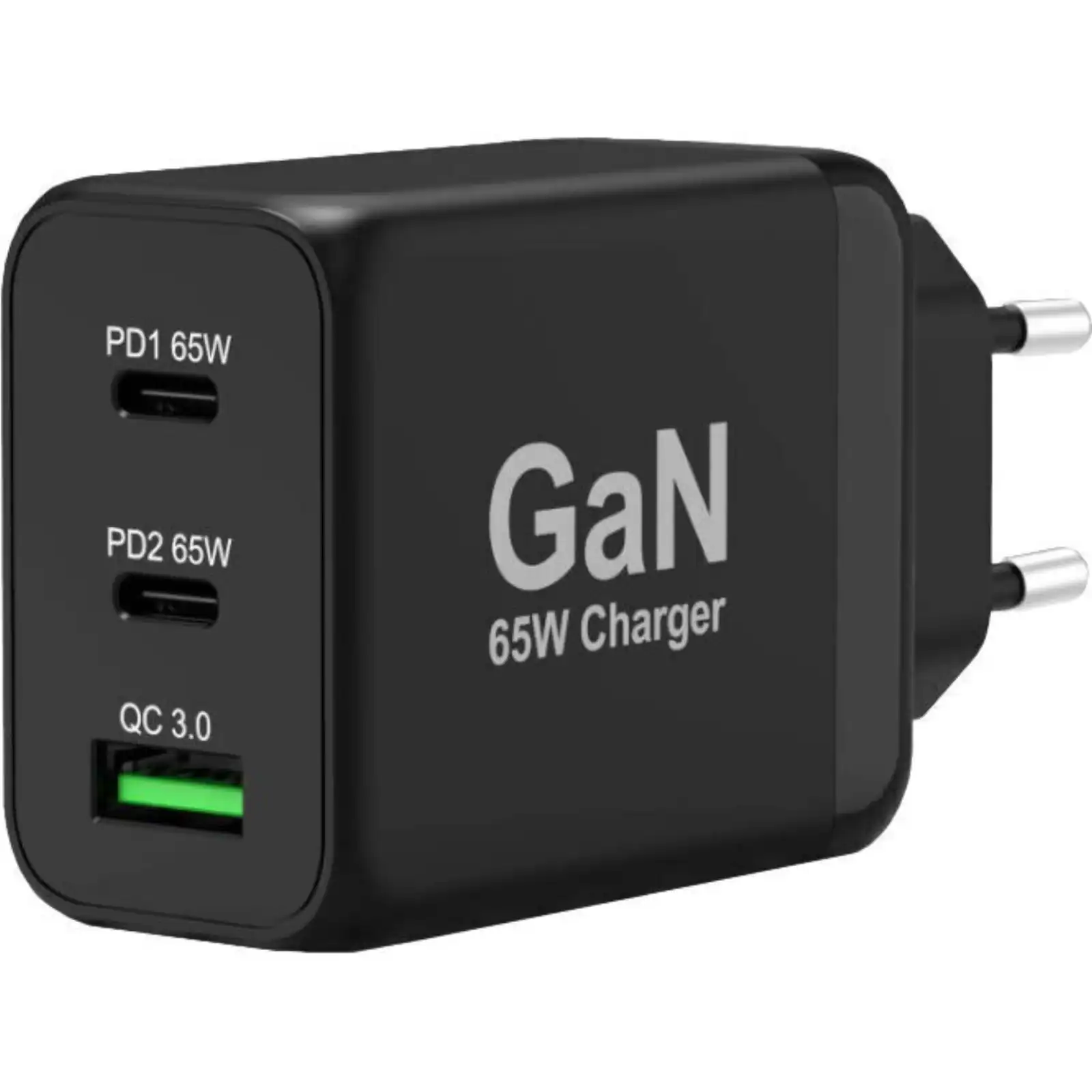 900106-EU_wr_01a Port Connect 65W Type-C GaN Universal Charger