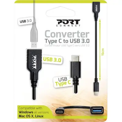 Port Type-C to USB3.0 15cm Adapter