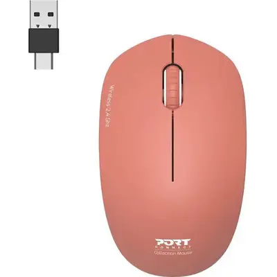 Port Connect MOUSE COLLECTION II WIRELESS Terracota