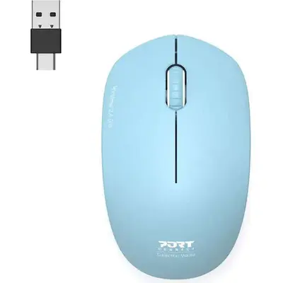 Port Connect MOUSE COLLECTION II WIRELESS Azur