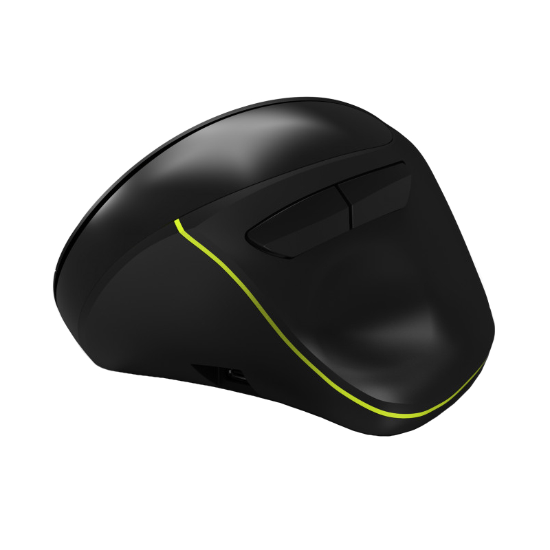 Port Connect Wireless Rechargeable Ergonoc Mouse Bluetooth
- Black - Image 4