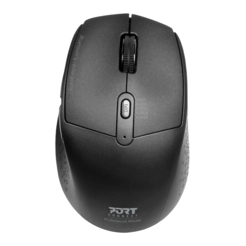 Port Connect 2.4GHz Wireless Bluetooth® Rechargeable Mouse PRO