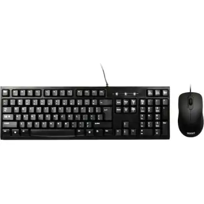 Port Design COMBO Wired Mouse + Keyboard - Black