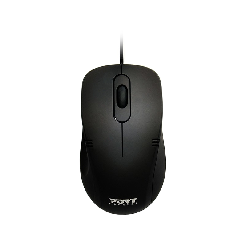 Port Design COMBO Wired Mouse + Keyboard - Black 2 Port Design COMBO Wired Mouse + Keyboard - Black - Image 2