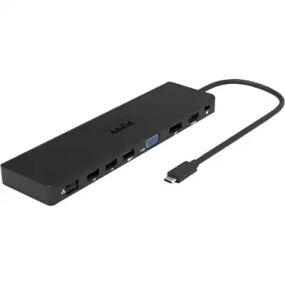 Port USB Type-C 1 x USB3.1|2 x USB 3.0|2 x USB 2.0|1 xHDMI-DP-VGA| Micro+SD Card Reader|1 x Mini DP|1 x RJ45|1 x Audio-Microphone| PD 100W -Black