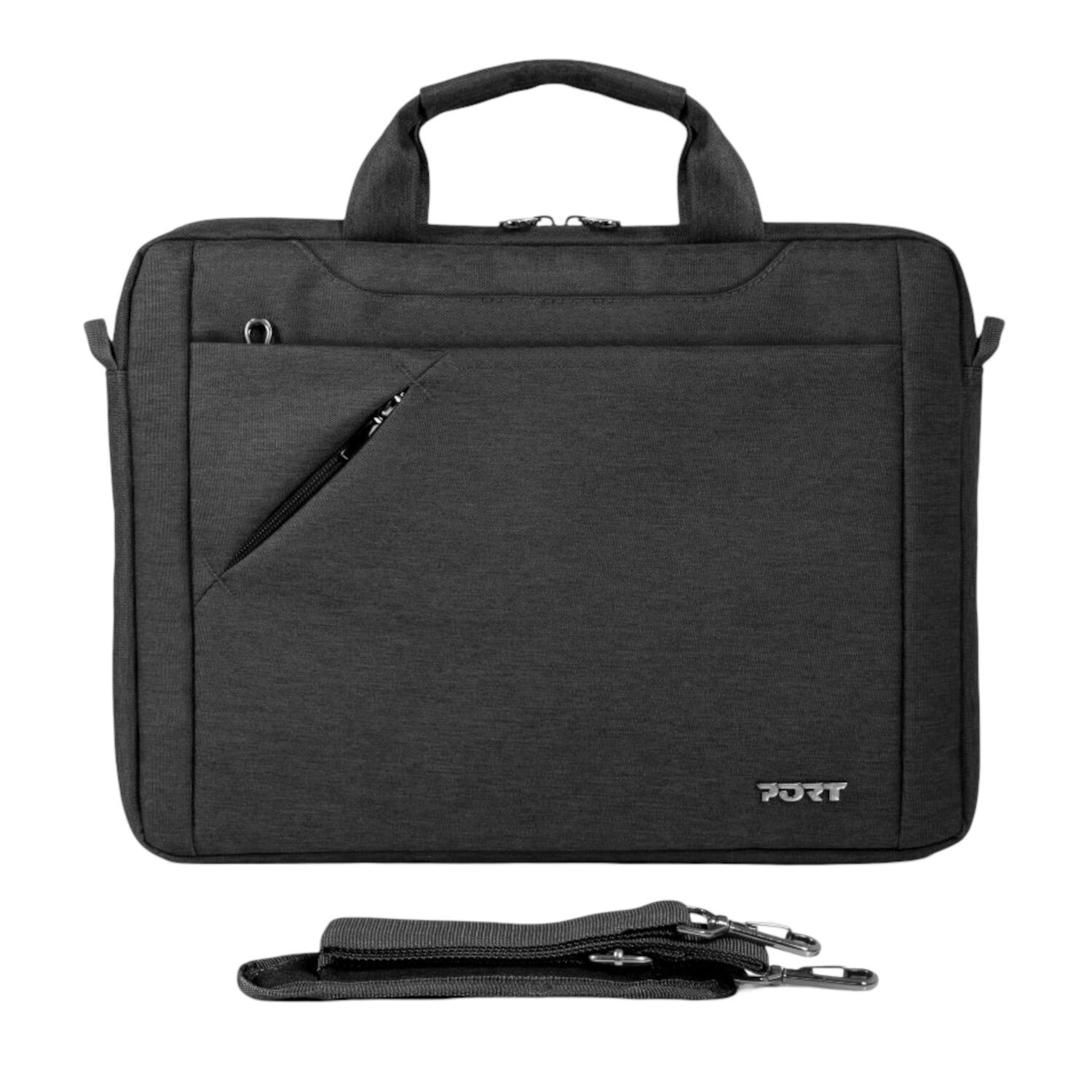 Port Designs SYDNEY Eco 15.6” Laptop Bag - Black - Image 2