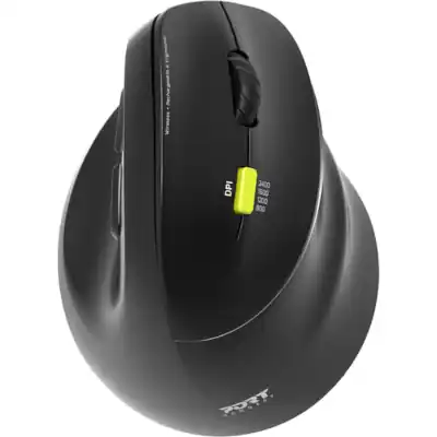 Port Connect Ergo Shape Bluetooth Rechargeable Mouse