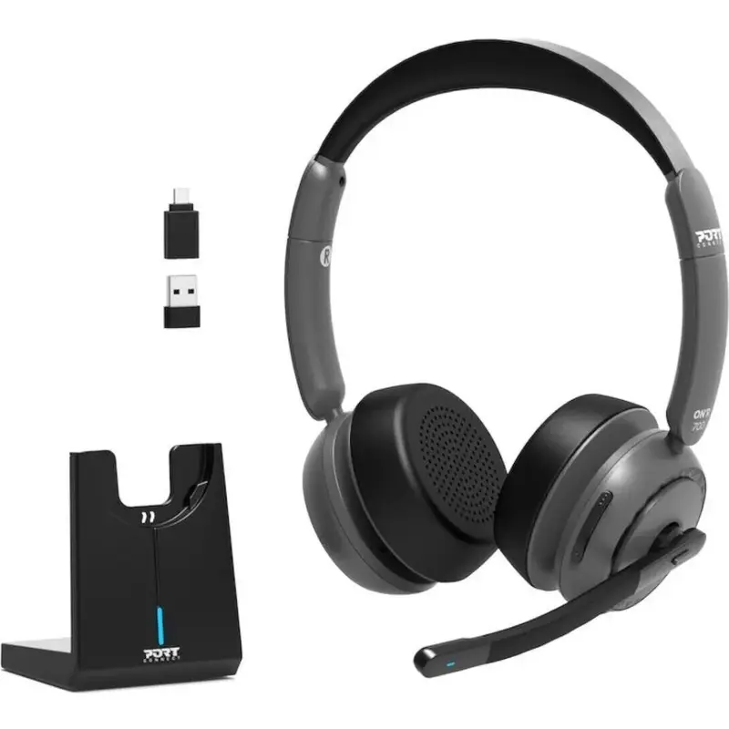Port Connect ON’R 700 Bluetooth Wireless Headset with Noise Cancellation