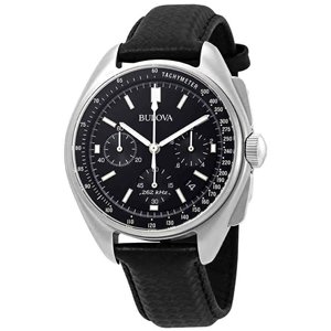Bulova Special Edition Moon Apollo Lunar Pilot Chronograph Black Dial Quartz 96B251 Men's watch