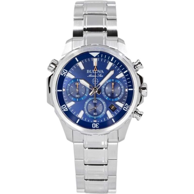 Bulova Marine Star 96B256 Quartz Chronograph Men's Watch