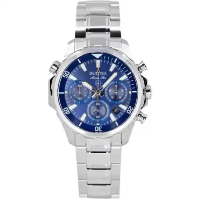 Bulova Marine Star 96b256 Quartz Chronograph Men's Watch