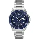 Bulova Marine Star Precisionist Stainless Steel Blue Dial Quartz Diver's 96B433 200M Men's Watch
