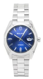 Bulova Surveyor Stainless Steel Blue Automatic 96B436 Men's Watch
