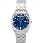 Bulova Surveyor Classic Stainless Steel Blue Dial Quartz 96C125 Men's Watch