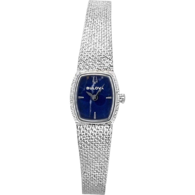 Bulova Goddess of Time Stainless Steel Blue Dial Quartz 96L343 Women's Watch Bulova Goddess of Time Stainless Steel Blue Dial Quartz 96L343 Women's Watch