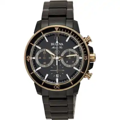 Bulova Marine Star Chronograph Quartz Diver's 98B302 200M Men's Watch