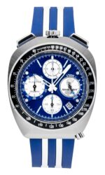Bulova Shelby Racer Chronograph 150th Anniversary Limited Edition Blue Dial Quartz 98B452 Men's Watch