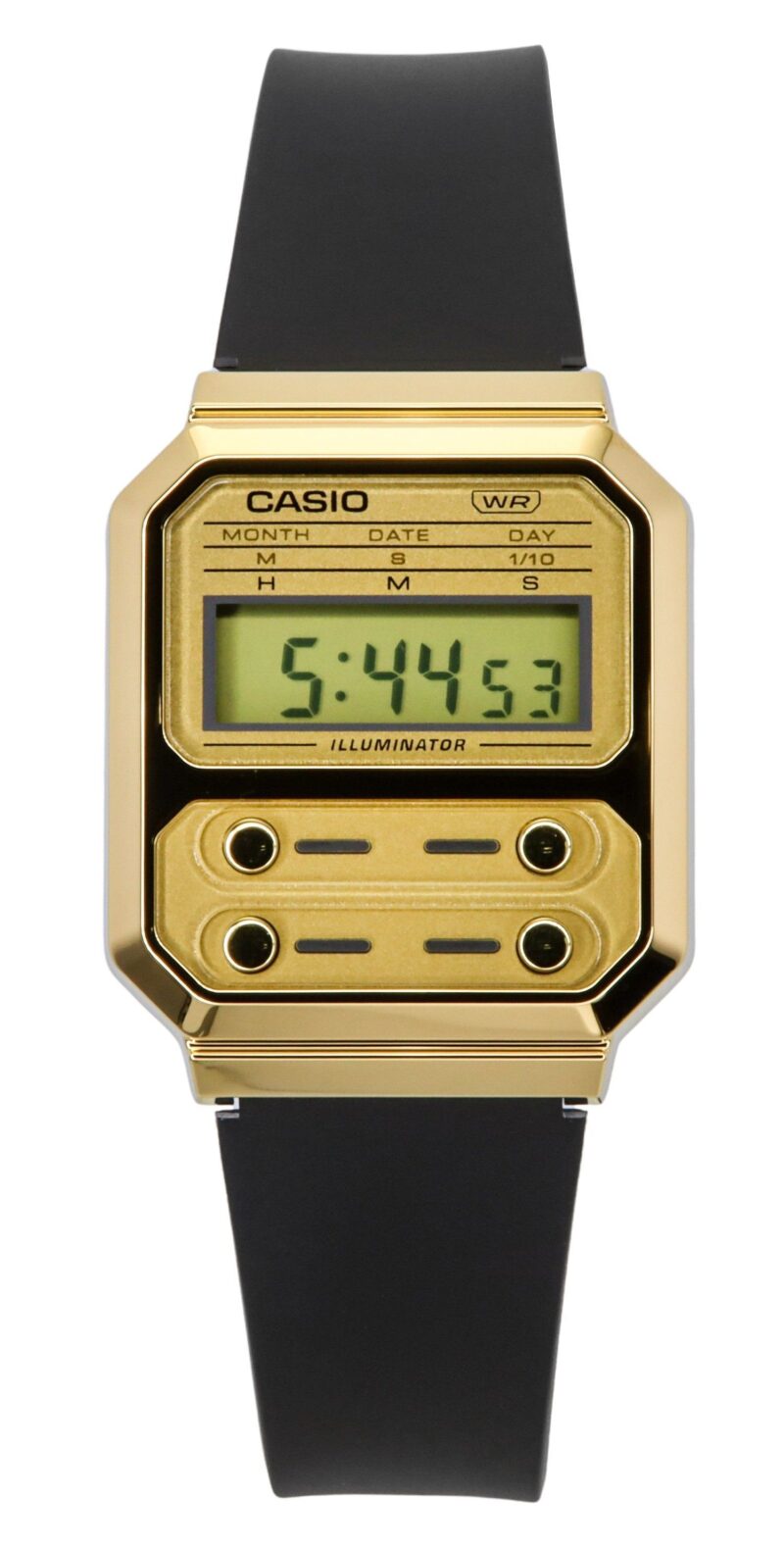 Casio Vintage Digital Resin Strap Quartz A100WEFG-9A Unisex Watch