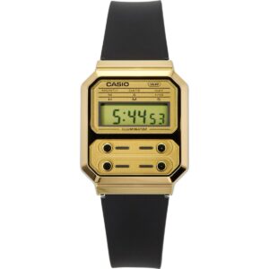 Casio Vintage Digital Resin Strap Quartz A100WEFG-9A Unisex Watch