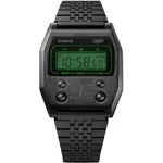 Casio Vintage Digital Black Ion Plated Stainless Steel Quartz A1100B-1 Unisex Watch