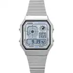Casio Vintage Digital Stainless Steel Quartz A130WE-7A Unisex Watch