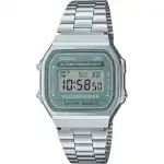 Casio Vintage Digital Stainless Steel Bracelet Quartz A168WA-3A Men's Watch