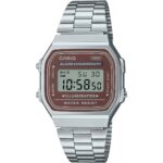 Casio Vintage Digital Stainless Steel Bracelet Quartz A168WA-5A Men's Watch