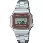 Casio Vintage Digital Stainless Steel Bracelet Quartz A168WA-5A Men's Watch