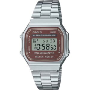 Casio Vintage Digital Stainless Steel Bracelet Quartz A168WA-5A Men's Watch