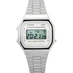 Casio Vintage Digital Stainless Steel Bracelet Quartz A168WA-8 Unisex Watch