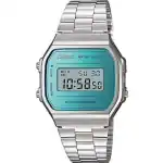 Casio Vintage Iconic - Aqua Green (A168WEM-2EF) Unisex WATCHES