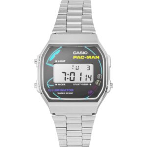 Casio Vintage Digital PAC-MAN Collaboration Quartz A168WEPC-7A Unisex Watch