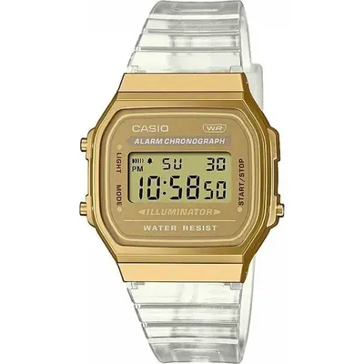 Casio Vintage Iconic Gold Jelly ***special Price*** (A168XESG-9AEF) Unisex WATCHES