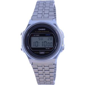 Casio A171 Vintage Stainless Steel Resin Digital A171WE-1A A171WE-1 Unisex Watch