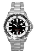 Breitling Superocean Stainless Steel Black Dial Automatic Diver's A17375211B1A1 300M Men's Watch