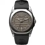 Armand Nicolet Tramelan J09 Grey Dial Automatic A660AAA-GR-GG4710N Black Rubber Strap Men's Watch