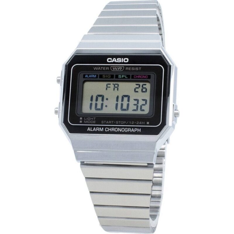 Casio Youth Digital A700w-1a A700w-1 Alarm Quartz Men's Watch