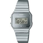 Casio Vintage Digital Stainless Steel Silver Dial Quartz A700WEV-7A Unisex Watch
