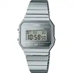 Casio Vintage Digital Stainless Steel Silver Dial Quartz A700WEV-7A Unisex Watch