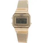 Casio Youth Vintage Gold Tone Stainless Steel Digital A700WMG-9A Unisex Watch