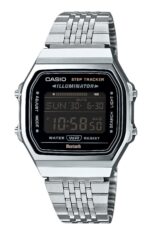 Casio Vintage Digital Smartphone Link Stainless Steel Quartz ABL-100WE-1B Unisex Watch