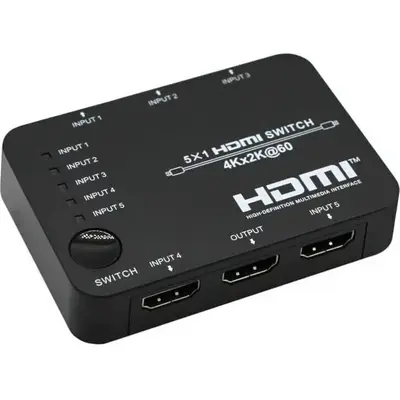 HDCVT SWITCH HDMI 2.0 5-1