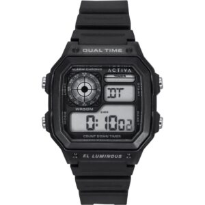 Invicta Activa Digital Polyurethane Strap Black Dial Quartz ACW1299-001 Men's Watch