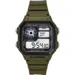 Invicta Activa Digital Green Polyurethane Strap Black Dial Quartz ACW1299-002 Men's Watch
